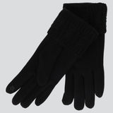 Guantes tejidos trenza