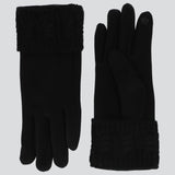 Guantes tejidos trenza