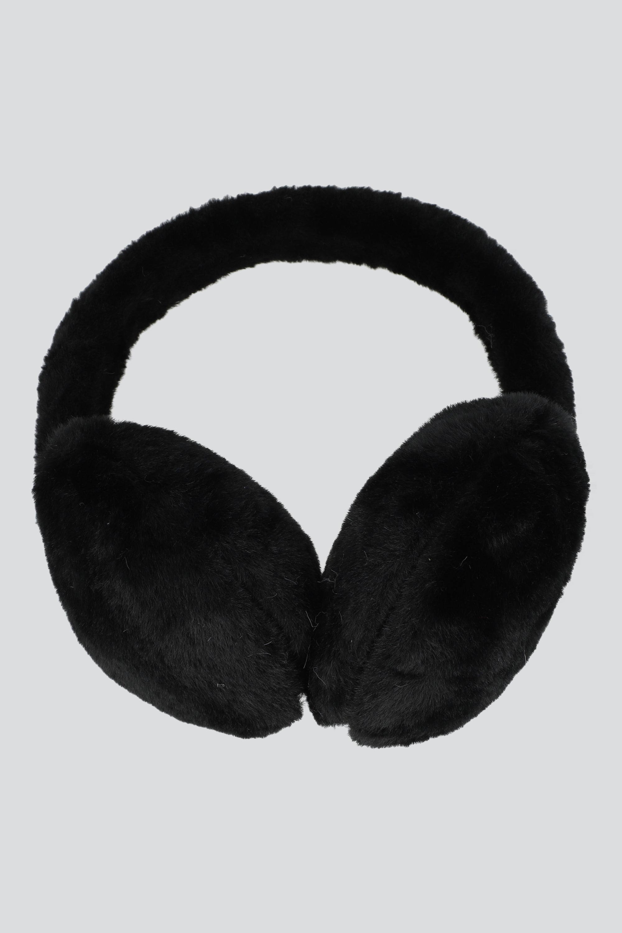 Orejeras extra fluffy NEGRO