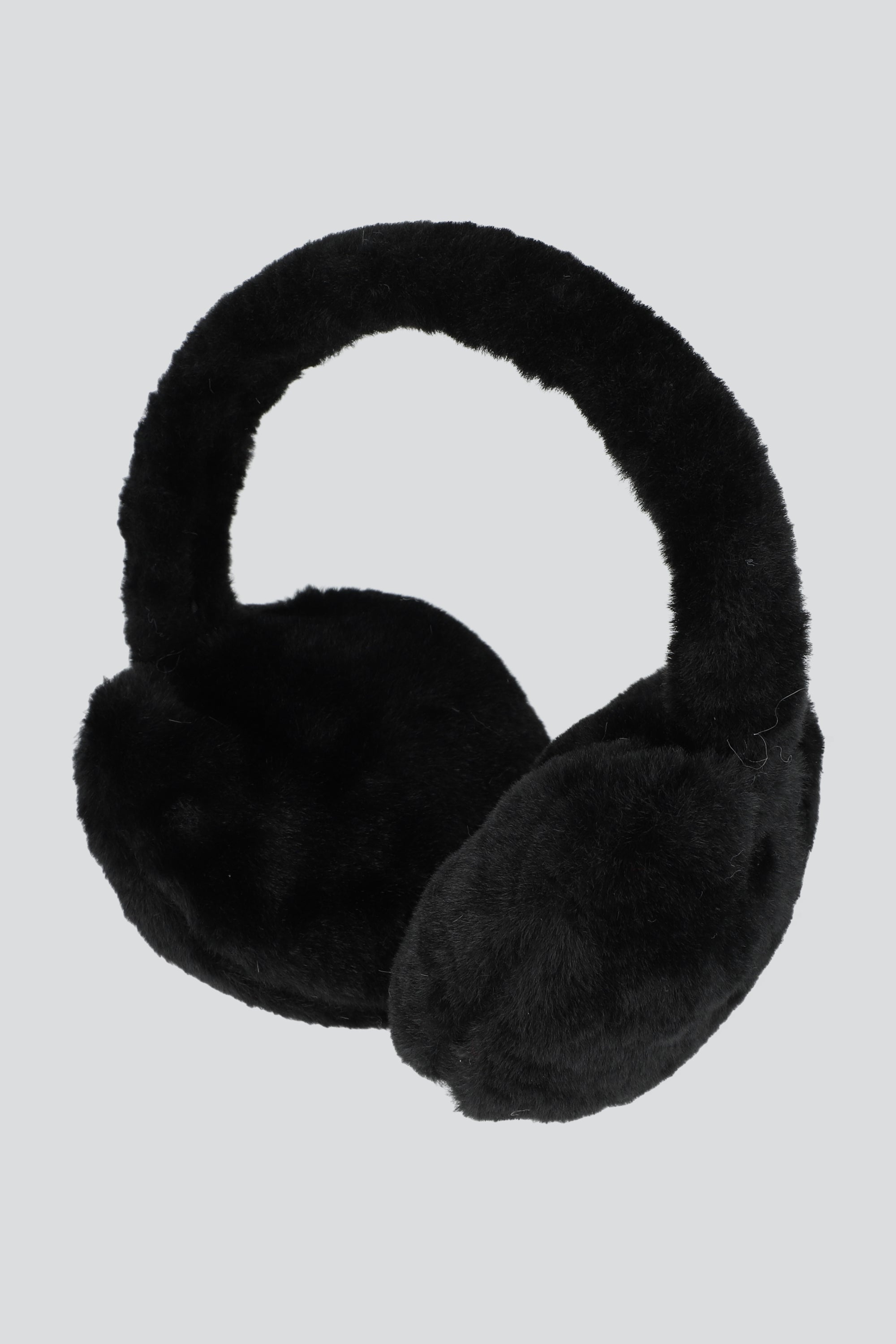 Orejeras extra fluffy NEGRO