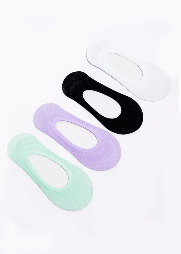 Set 4 Pares Cubrepie Lisos