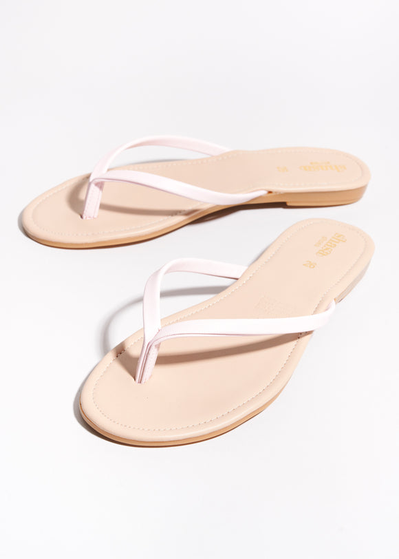Sandalias flip flop tiras delgadas