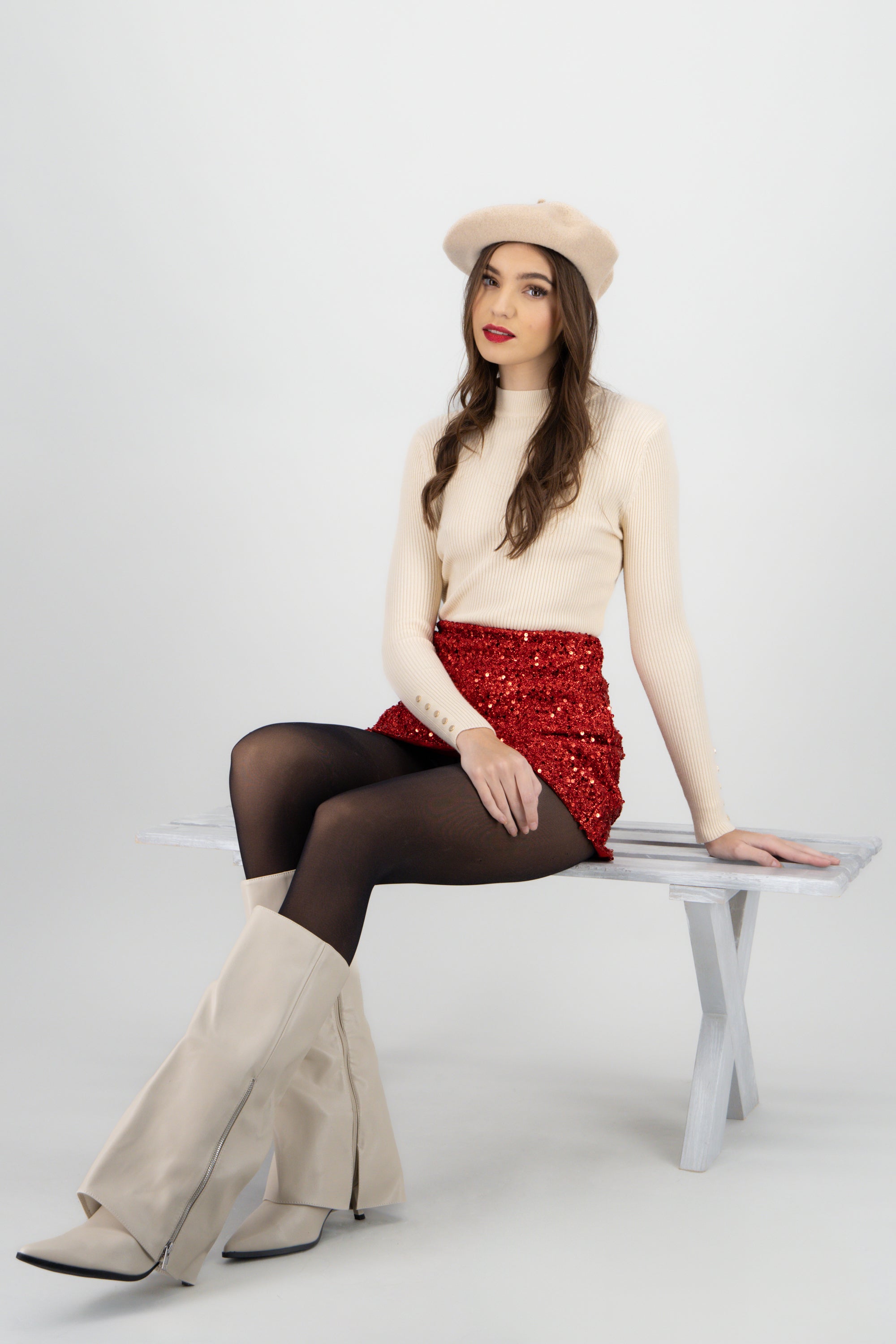 Boina lisa monocolor BEIGE