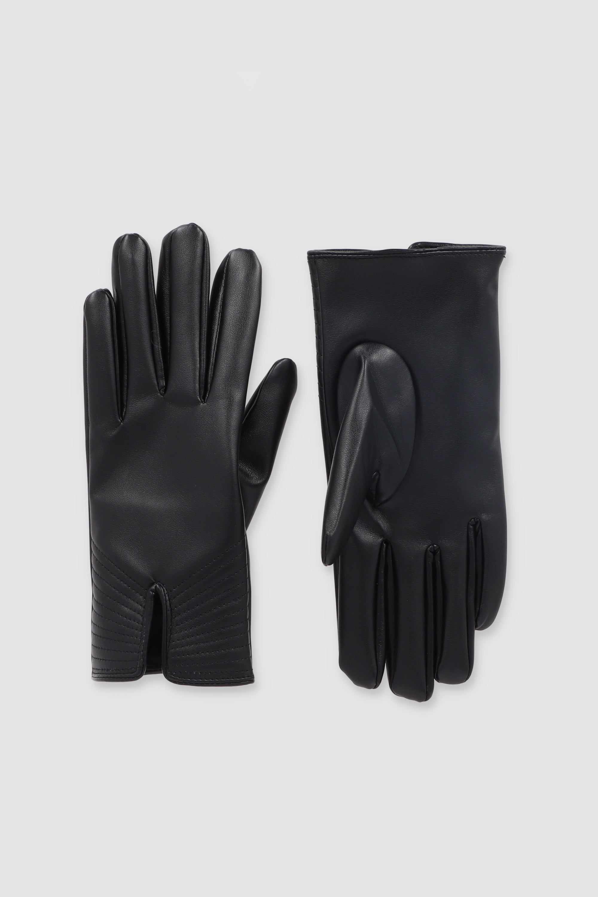 Guantes efecto piel interior suave