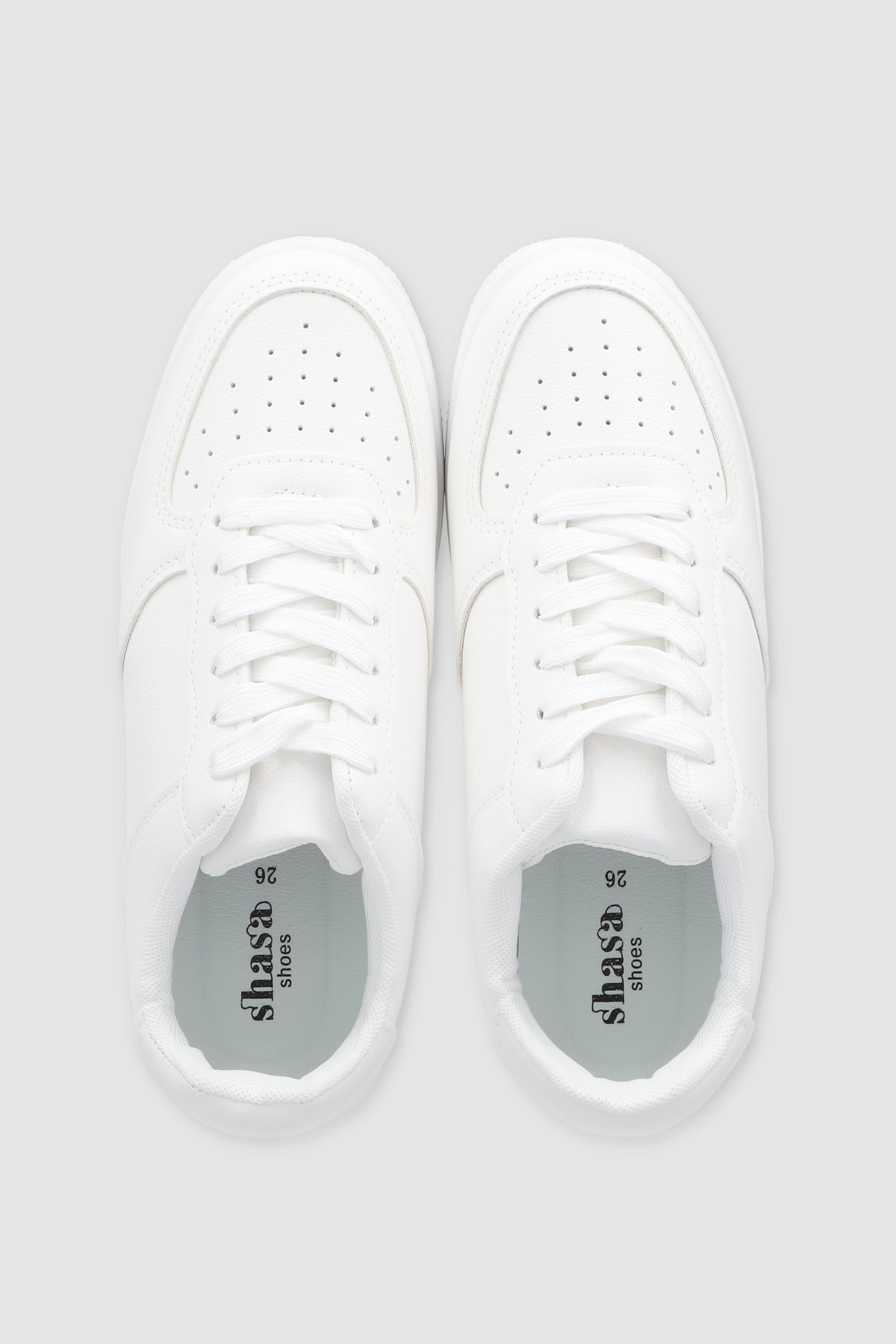 Tenis Retro Perforado BLANCO