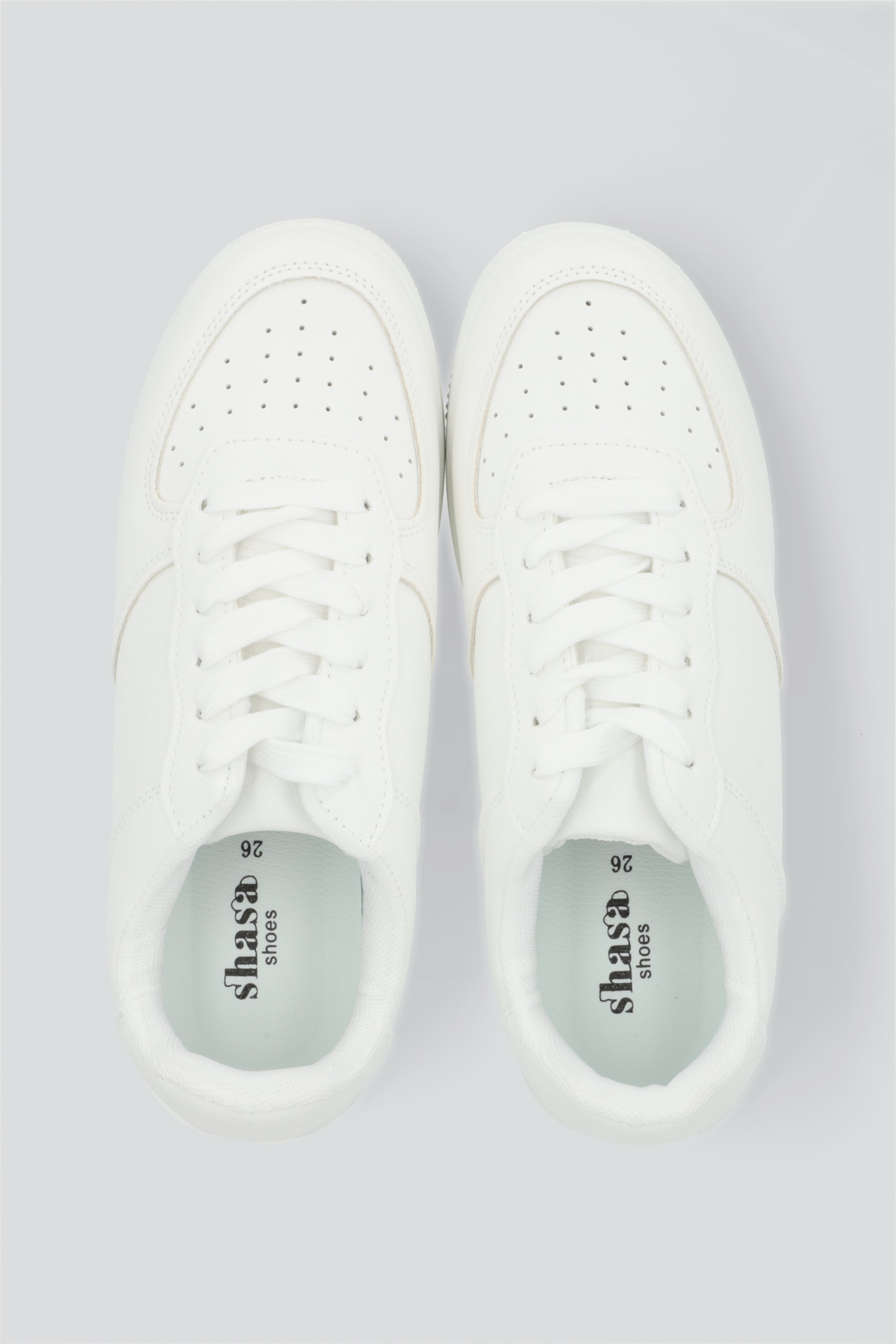 Tenis Retro Perforado BLANCO