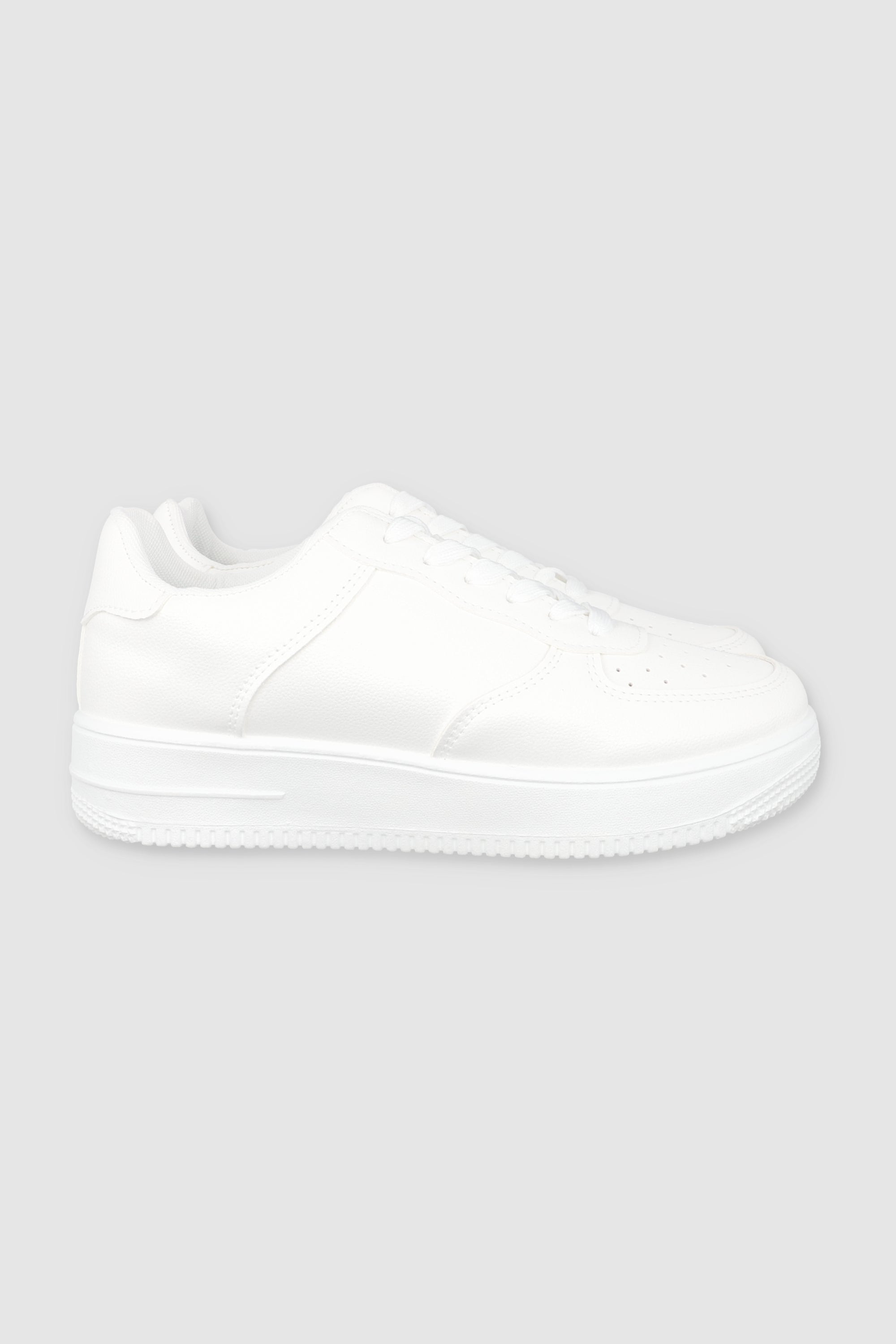 Tenis Retro Perforado BLANCO