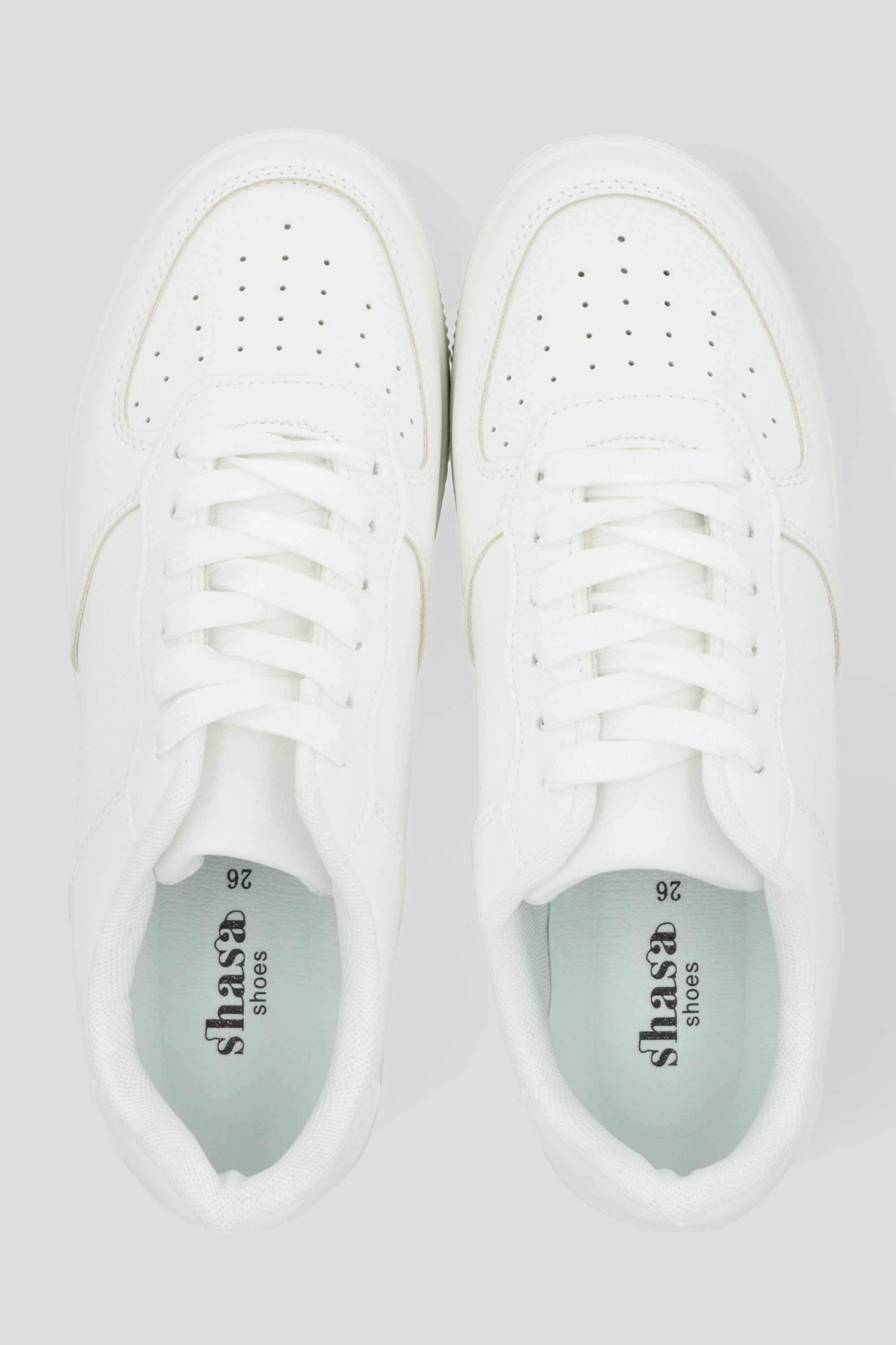 Tenis Retro Perforado BLANCO
