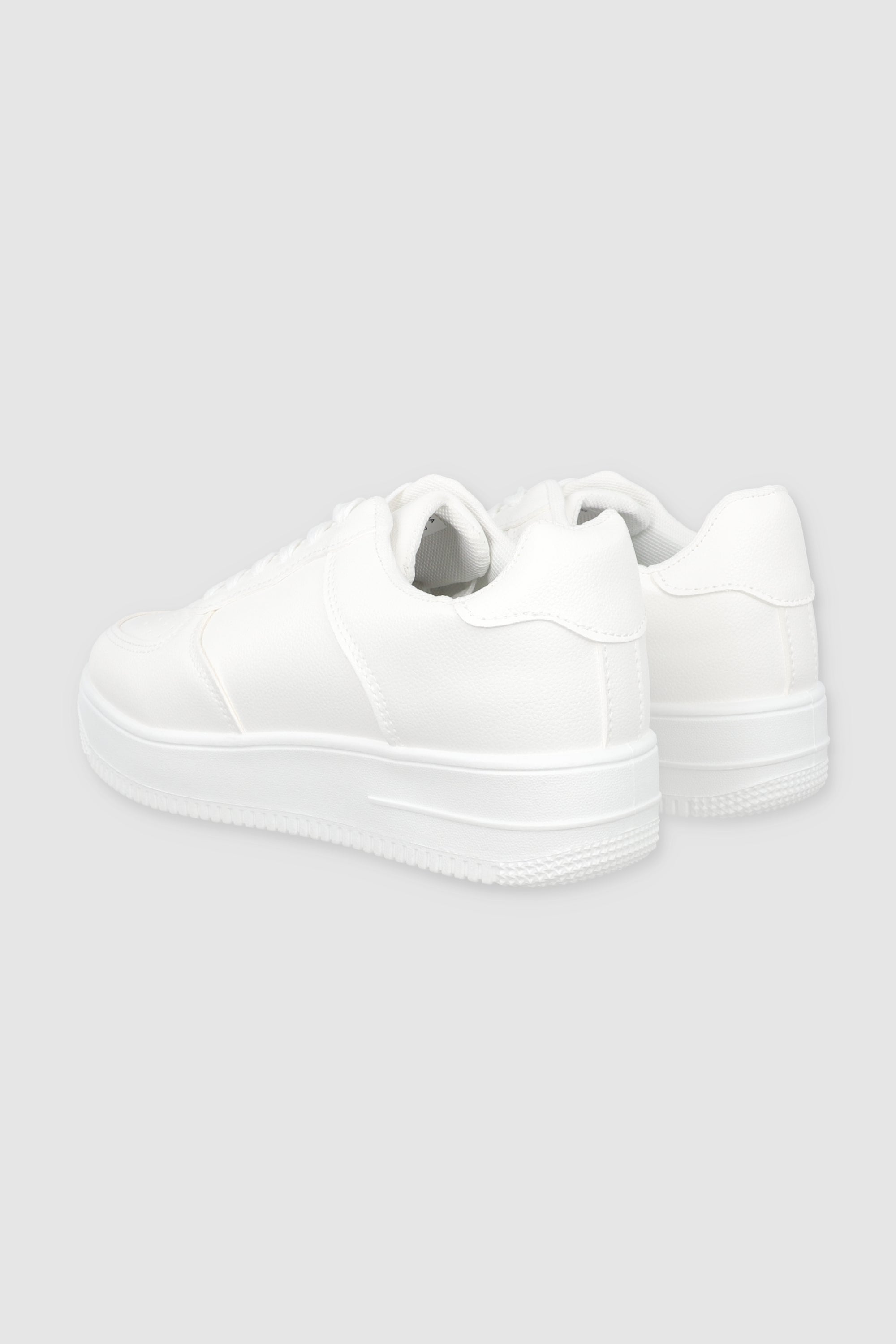 Tenis Retro Perforado BLANCO