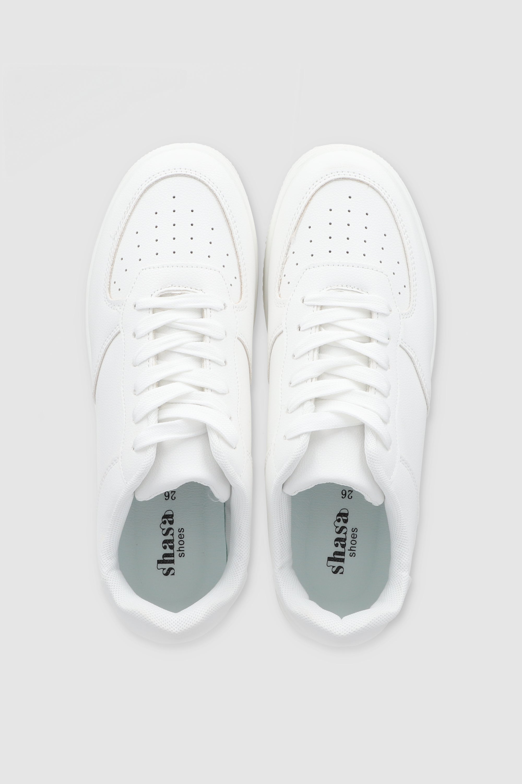 Tenis Retro Perforado BLANCO