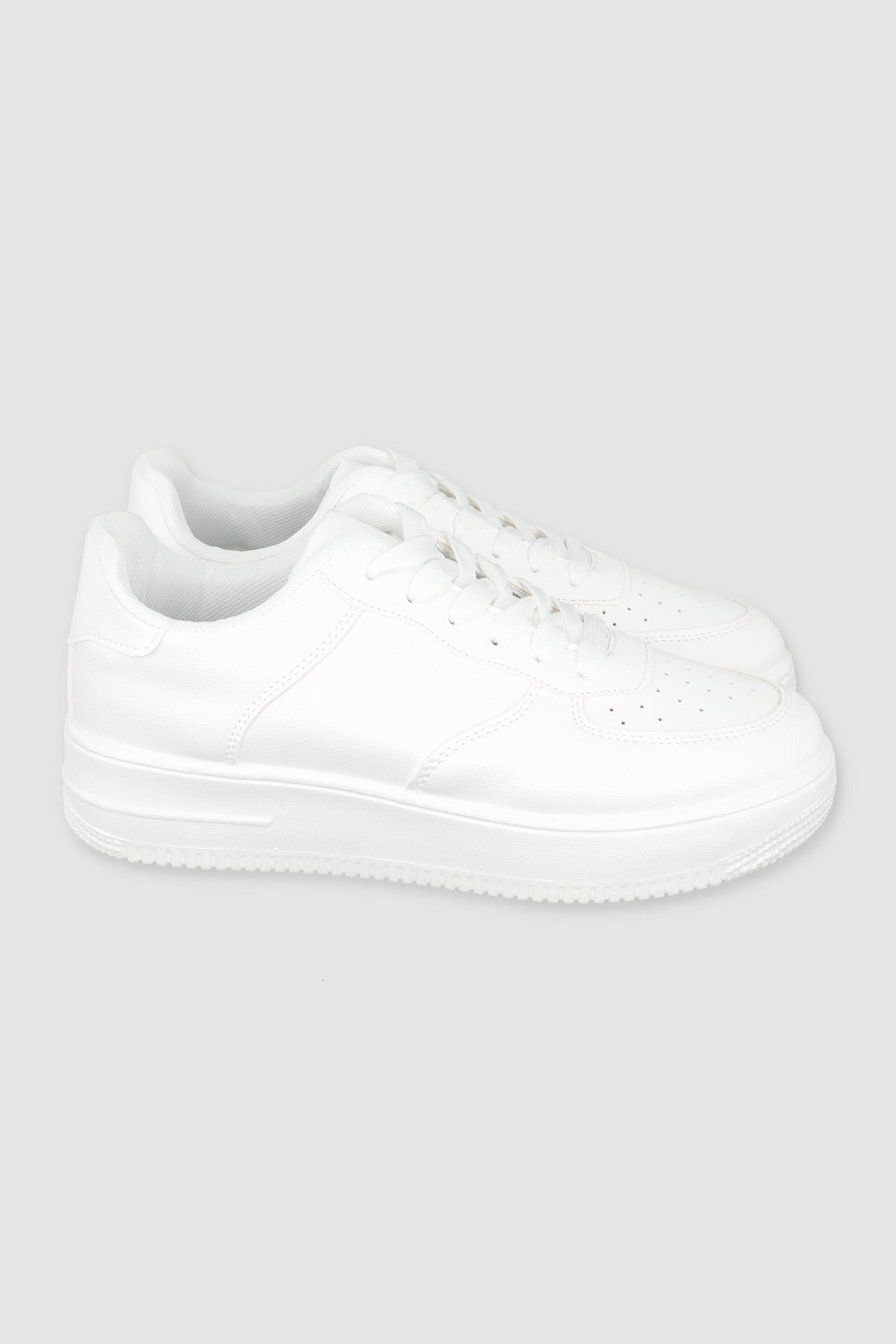 Tenis Retro Perforado BLANCO