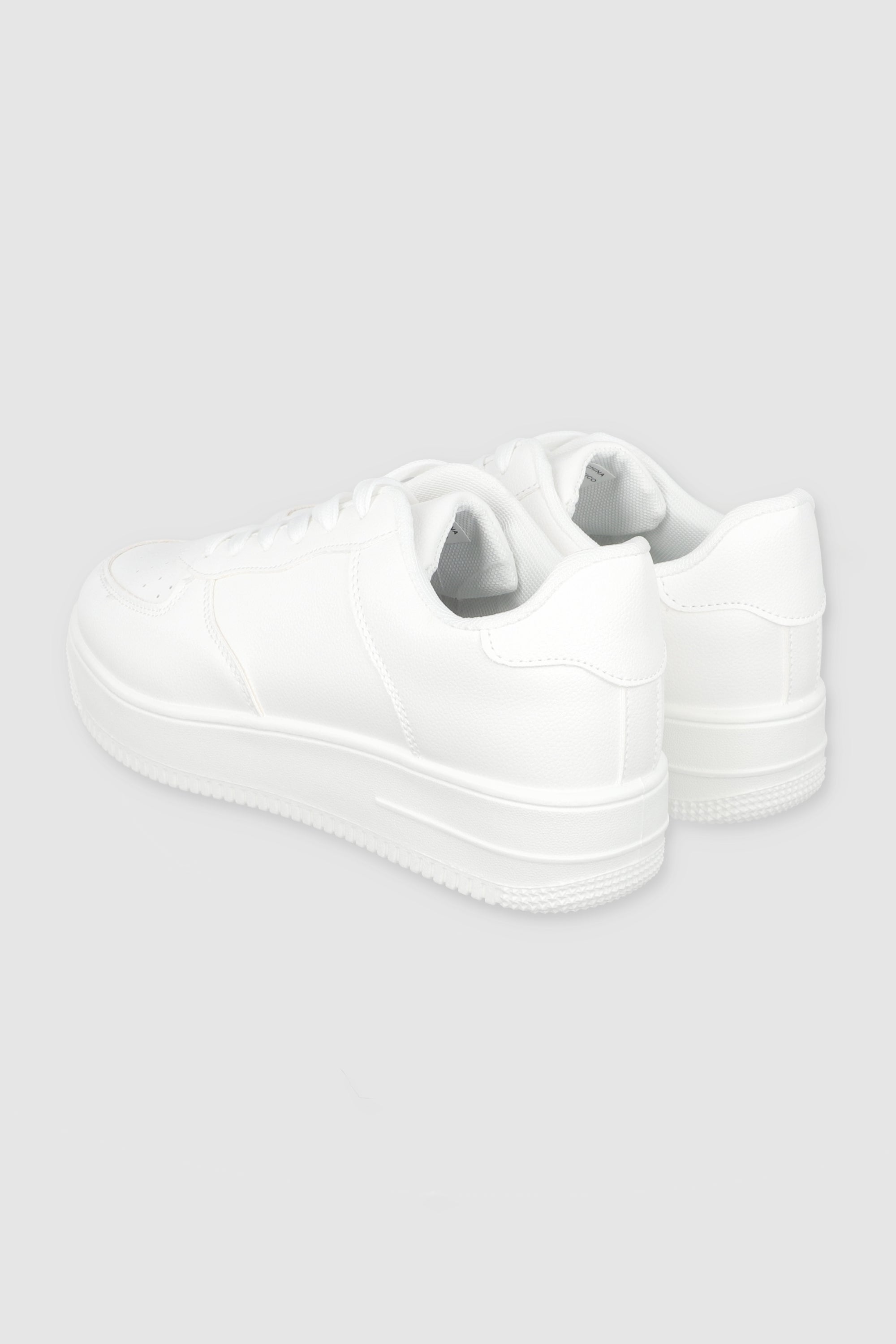 Tenis Retro Perforado BLANCO