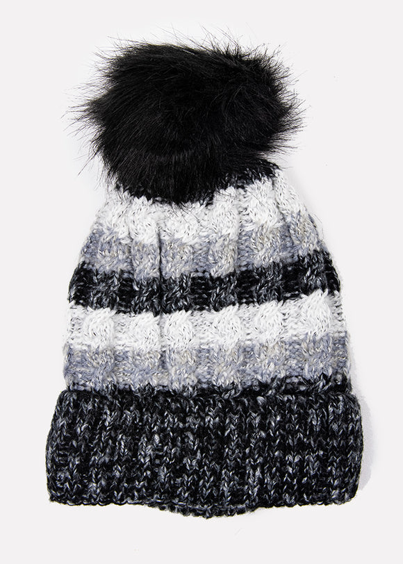 Gorro tejido multicolor