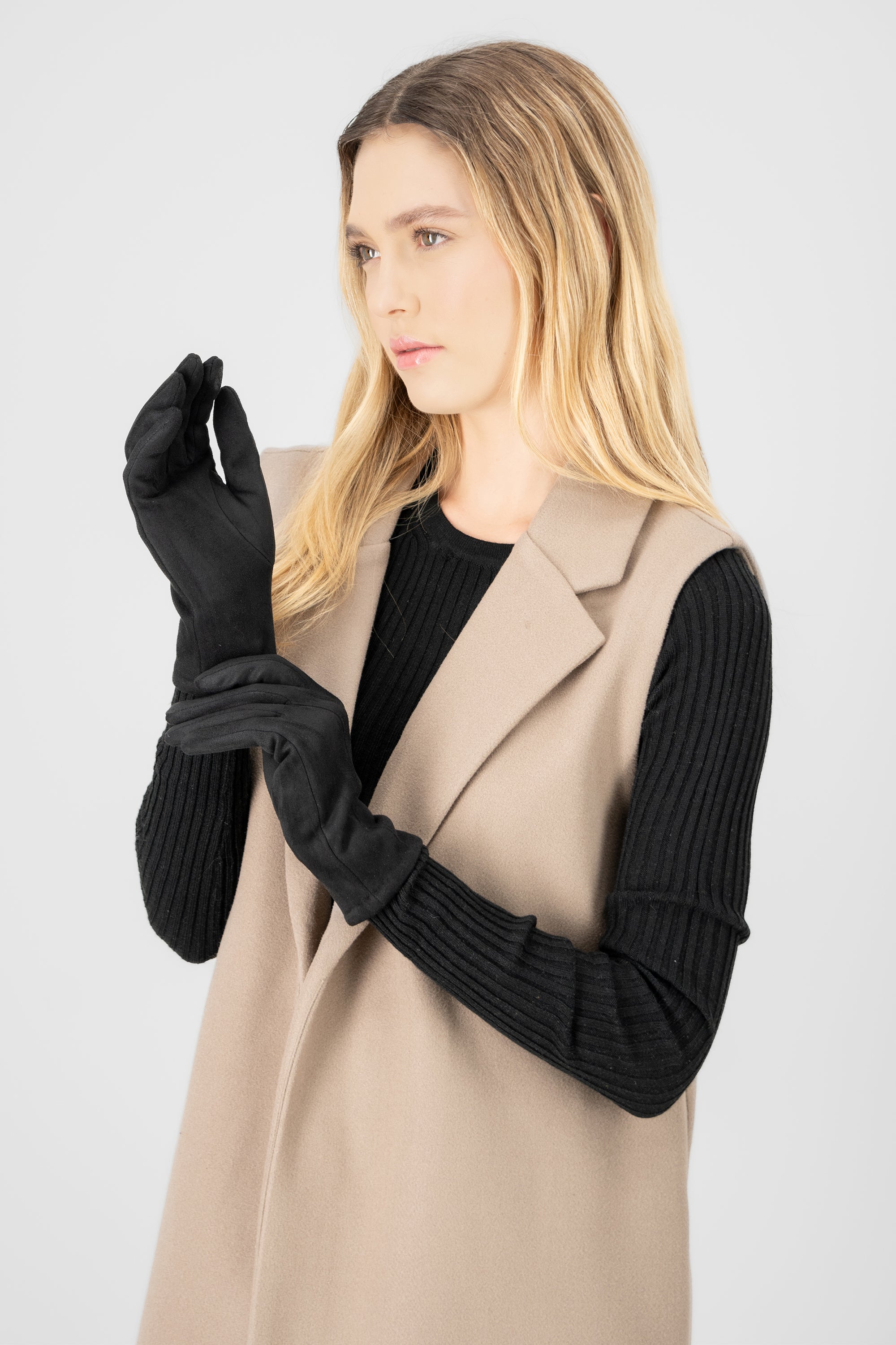 Guantes gamuza