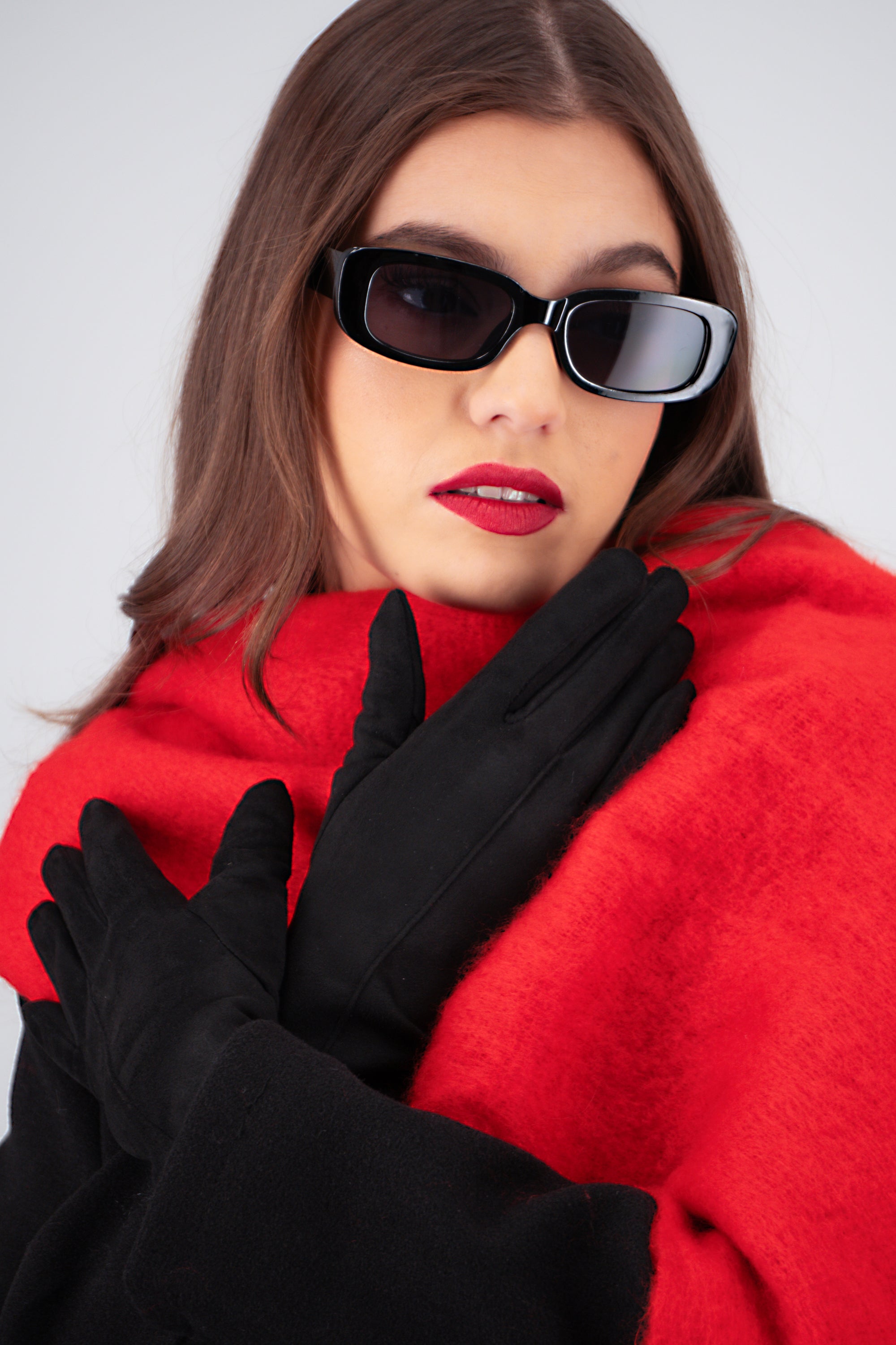 Guantes gamuza NEGRO