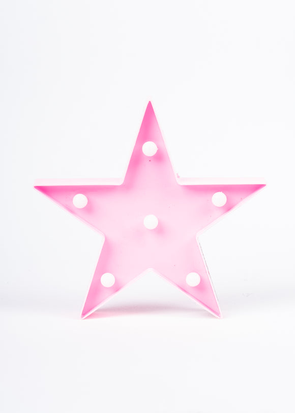 Mini lámpara decorativa estrella