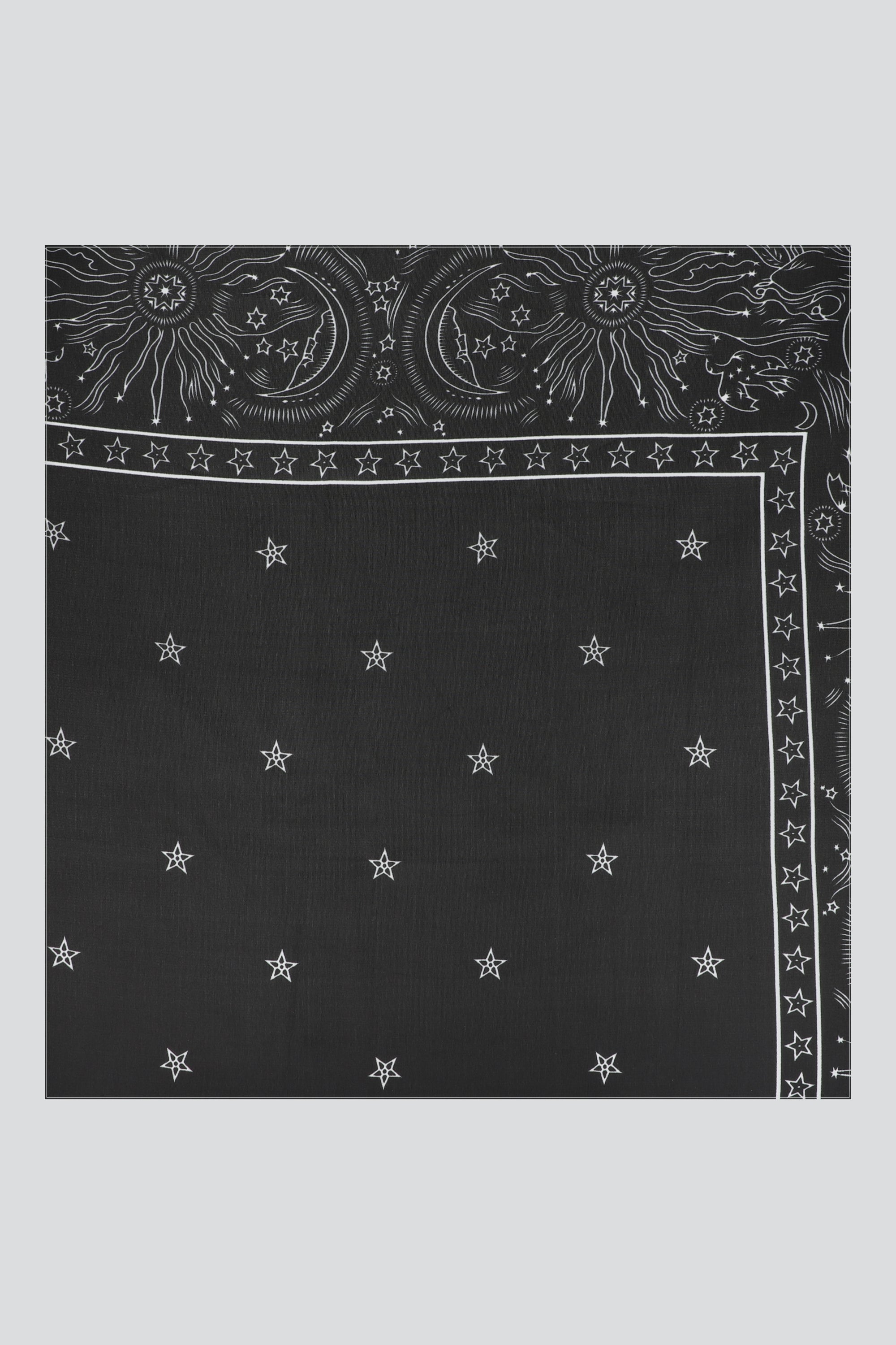 Pañuelo estampado tarot NEGRO