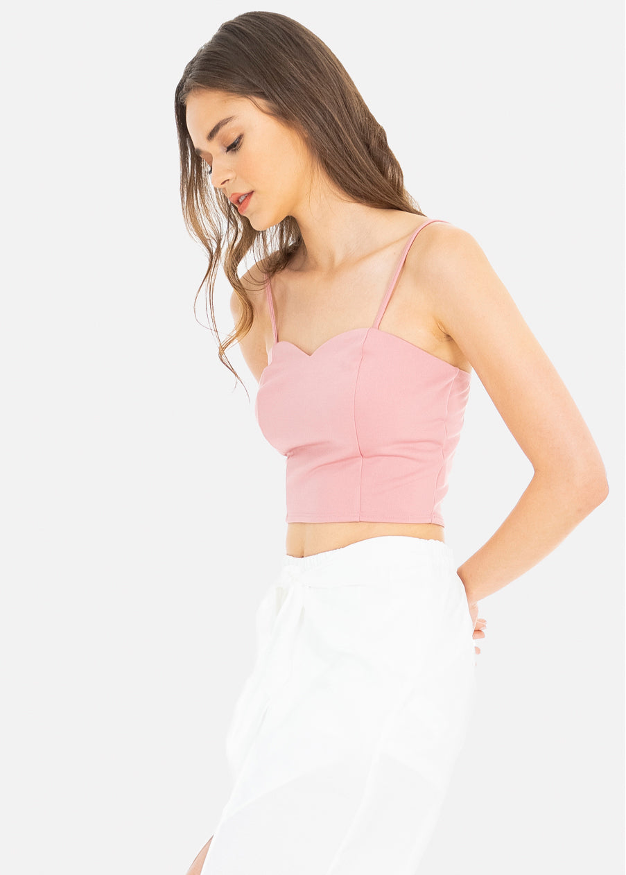 Top Copas Tirantes ROSA