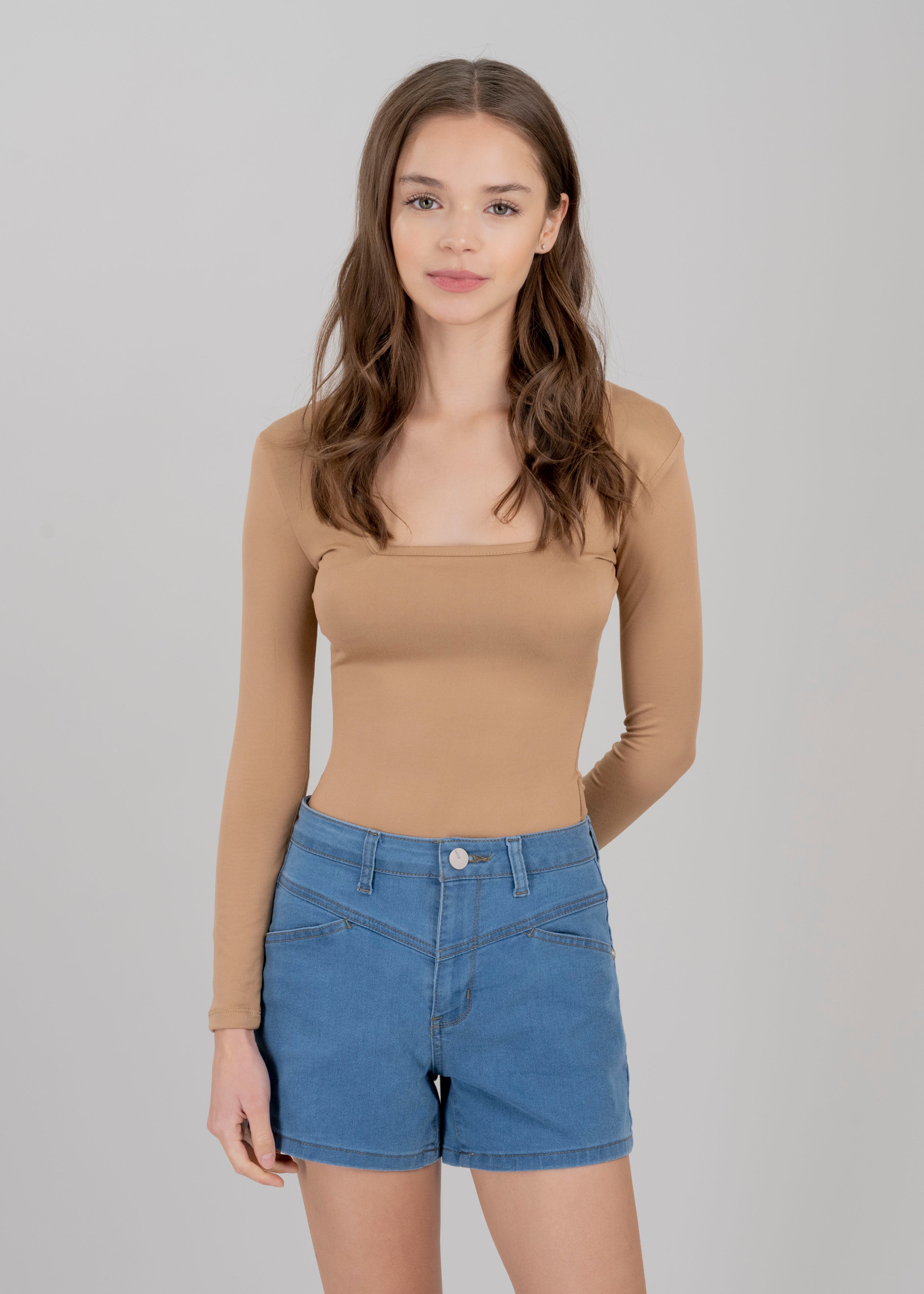 Bodysuit Liso Escote ARENA