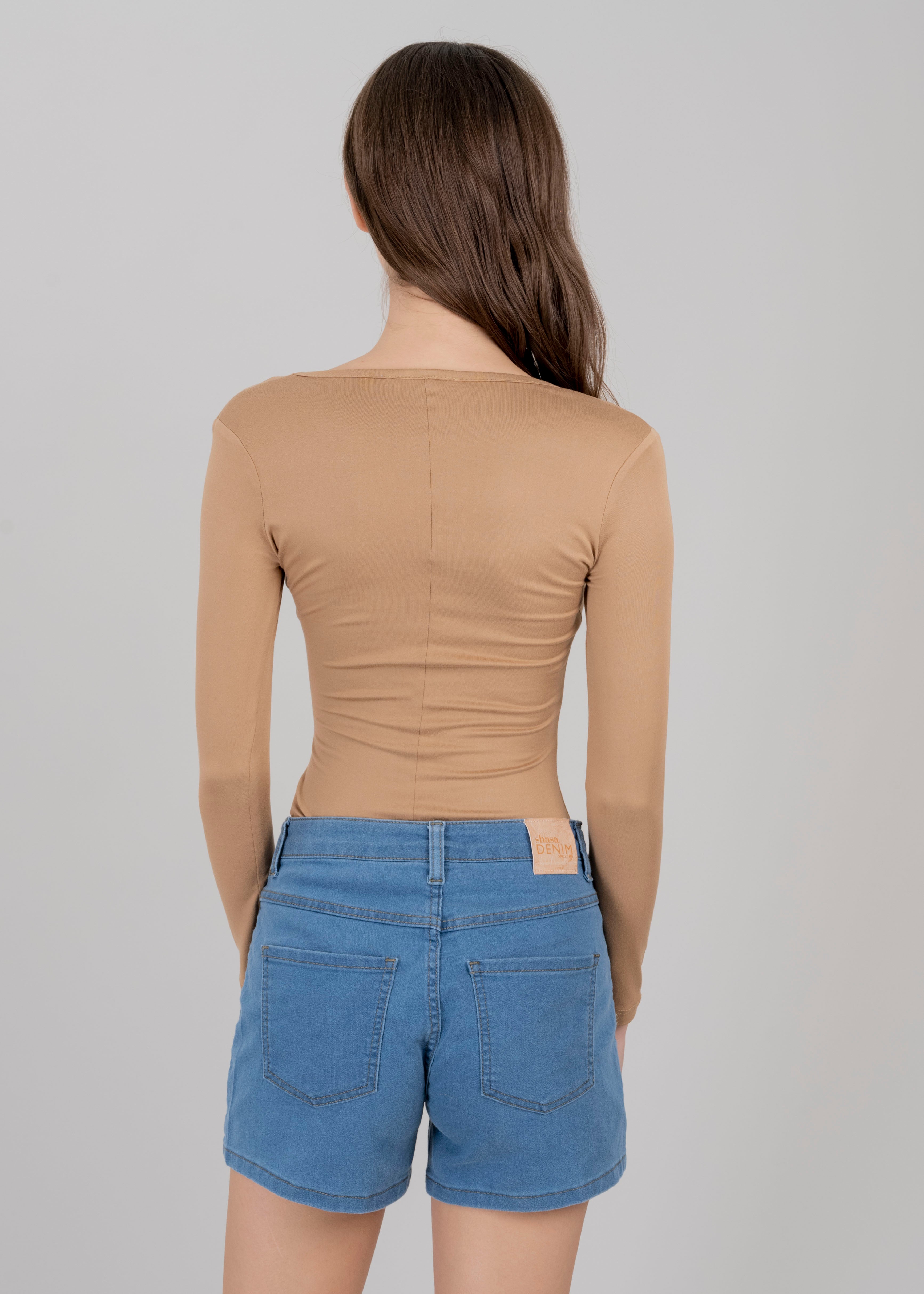 Bodysuit Liso Escote ARENA