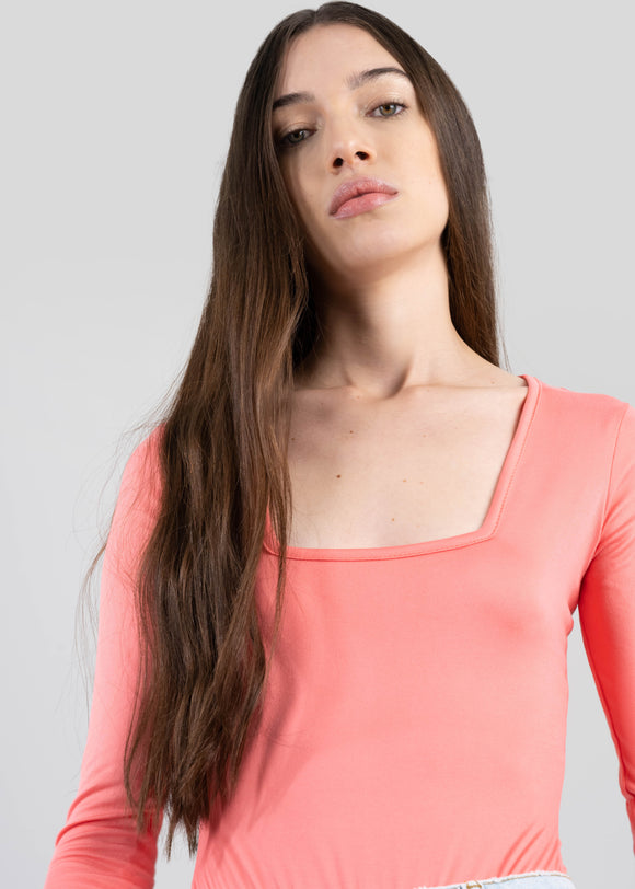 Bodysuit Liso Escote