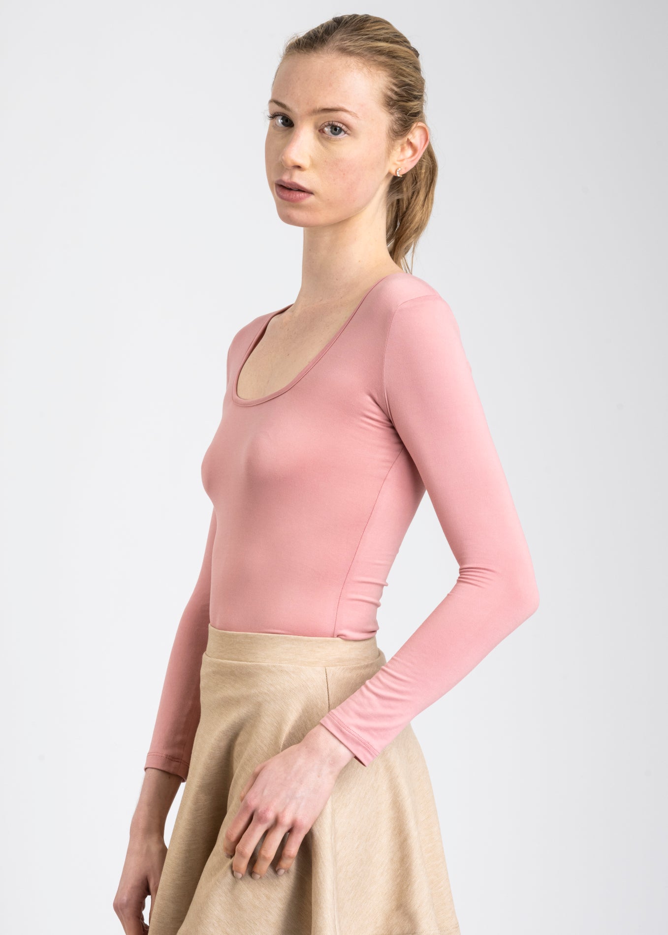 Bodysuit Liso Escote MALVA