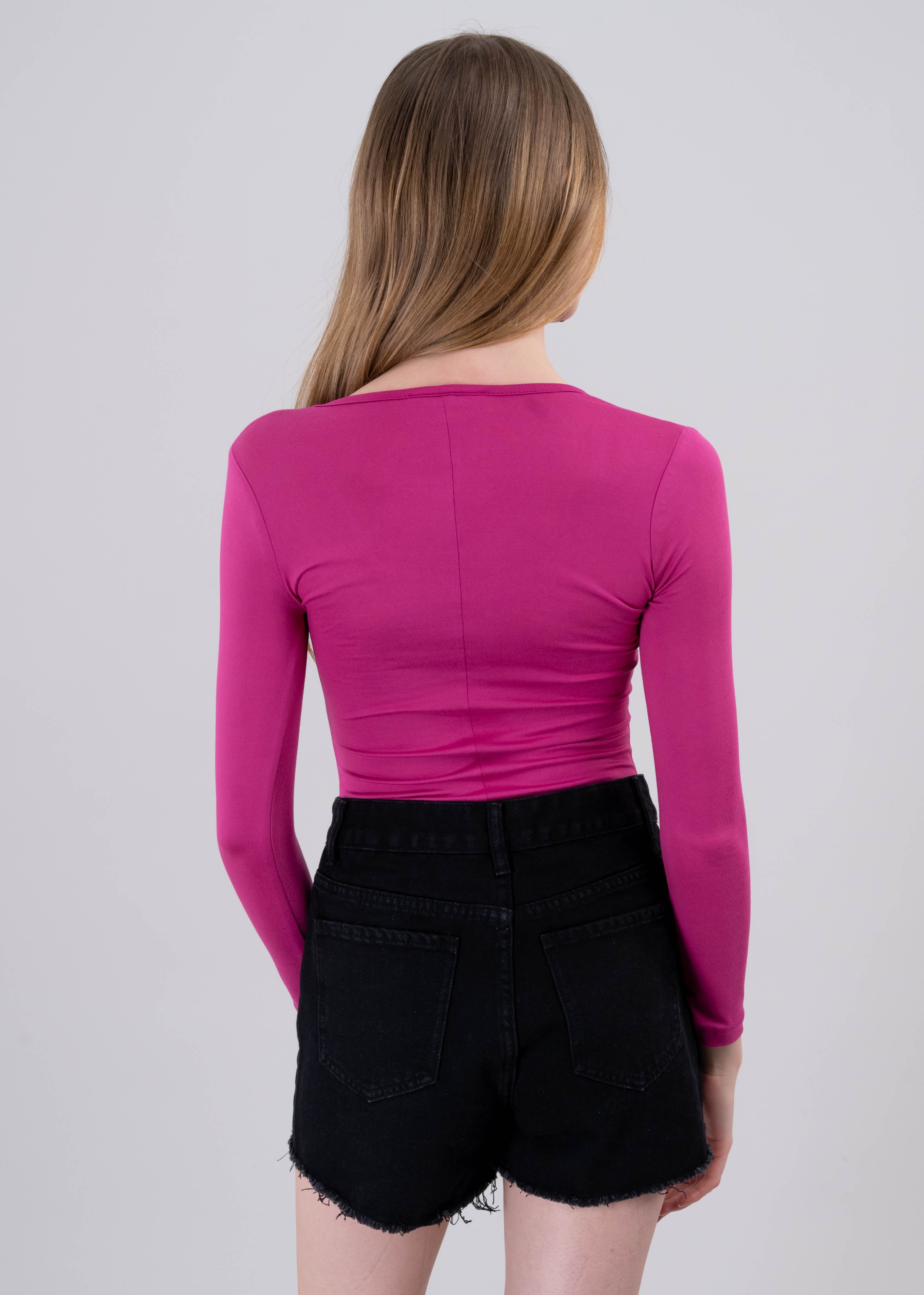 Bodysuit Liso Escote FIUSHA