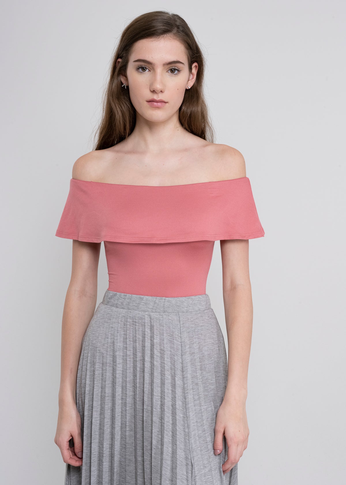 Bodysuit olanes hombro descubierto FIUSHA