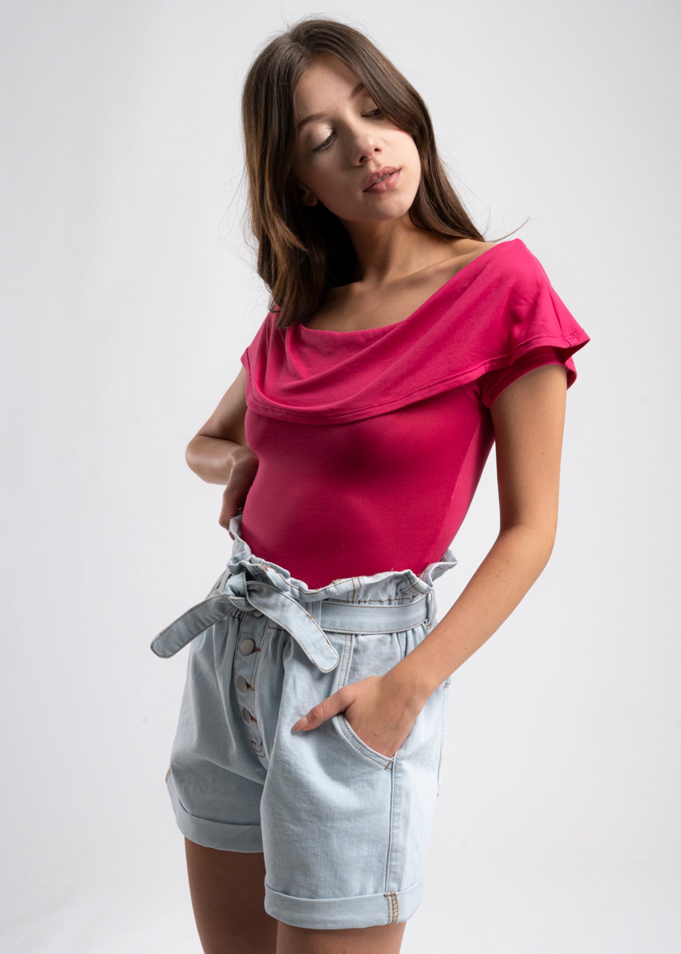 Bodysuit olanes hombro descubierto FIUSHA COMBO