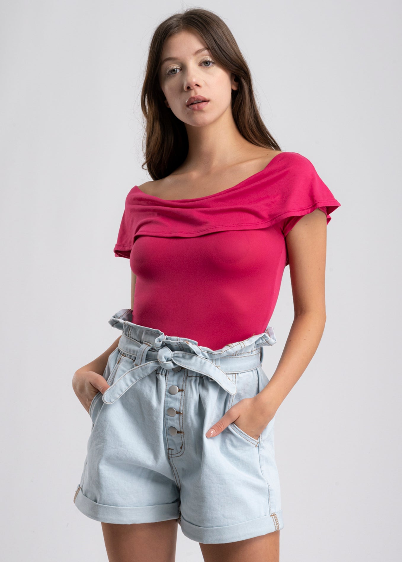 Bodysuit olanes hombro descubierto FIUSHA COMBO