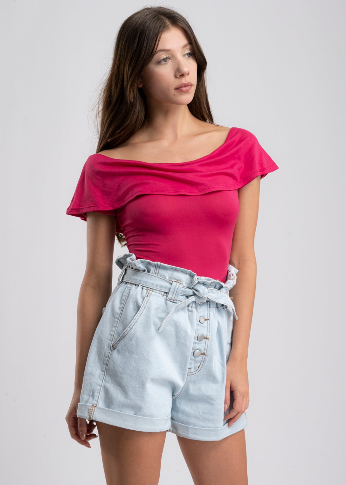 Bodysuit olanes hombro descubierto FIUSHA COMBO