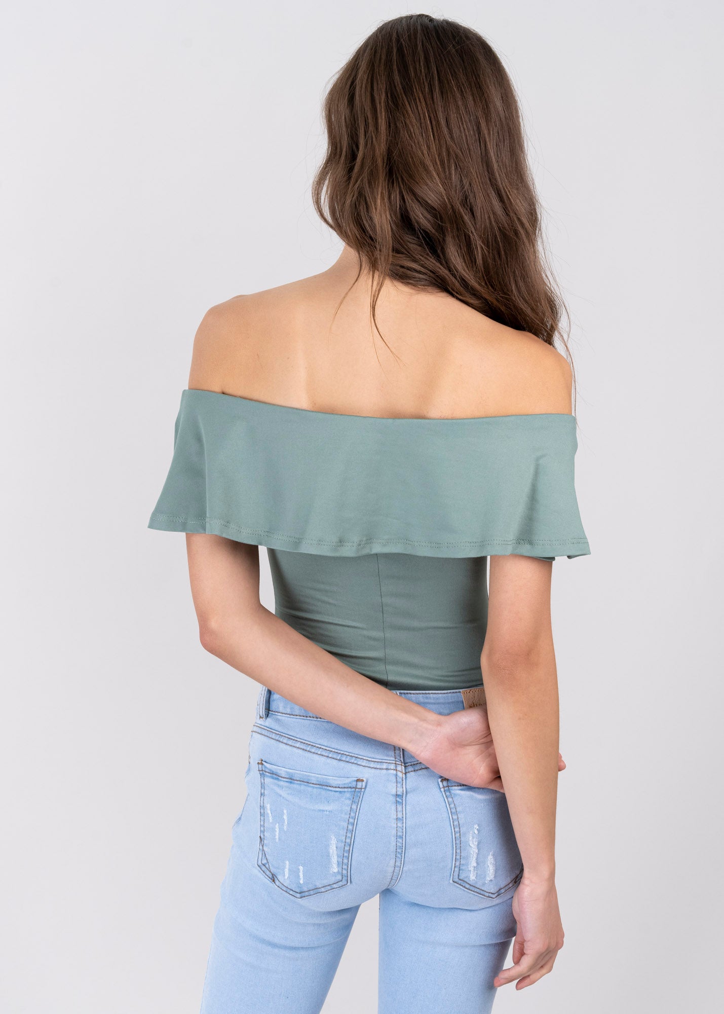 Bodysuit olanes hombro descubierto JADE