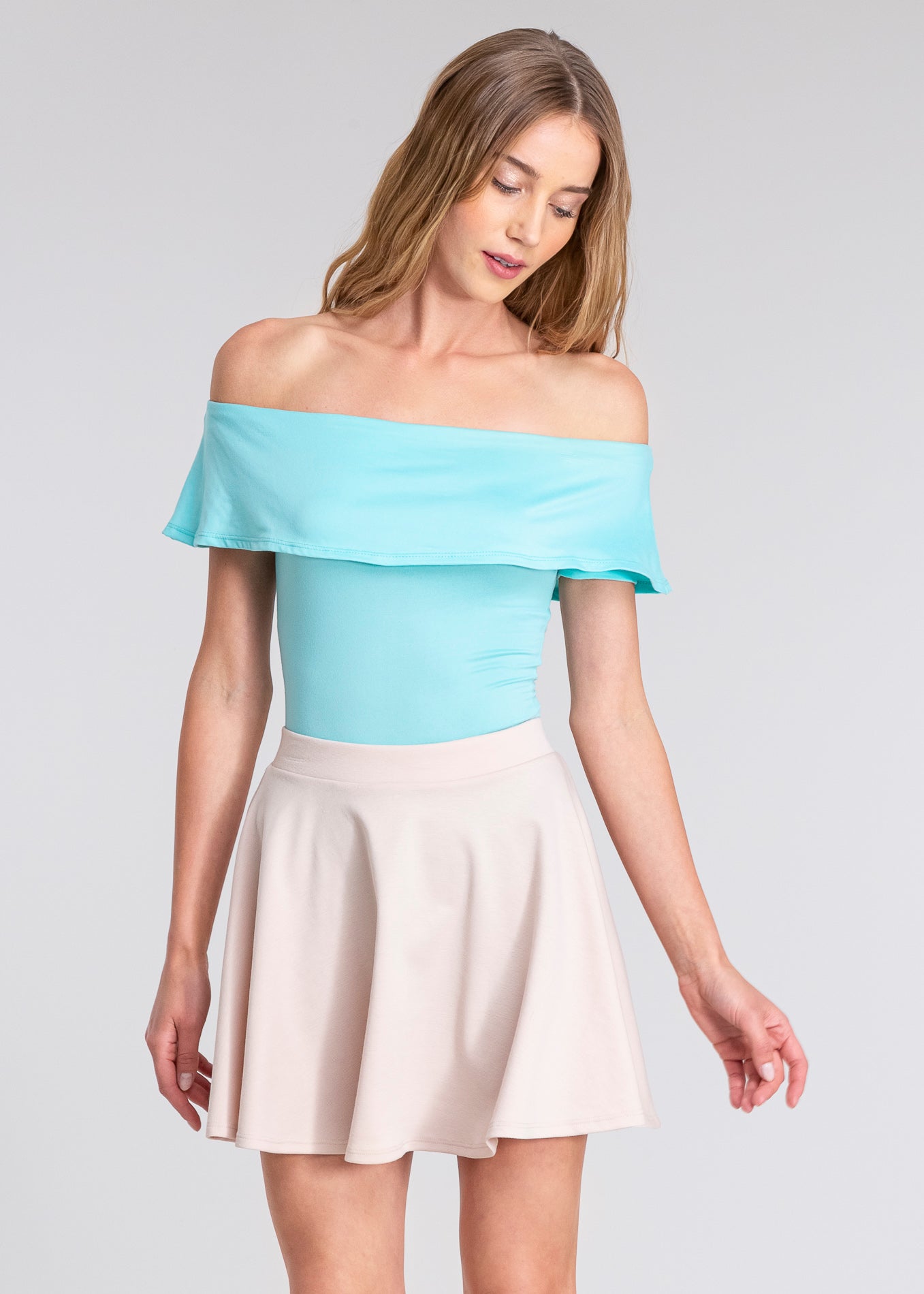 Bodysuit olanes hombro descubierto MENTA