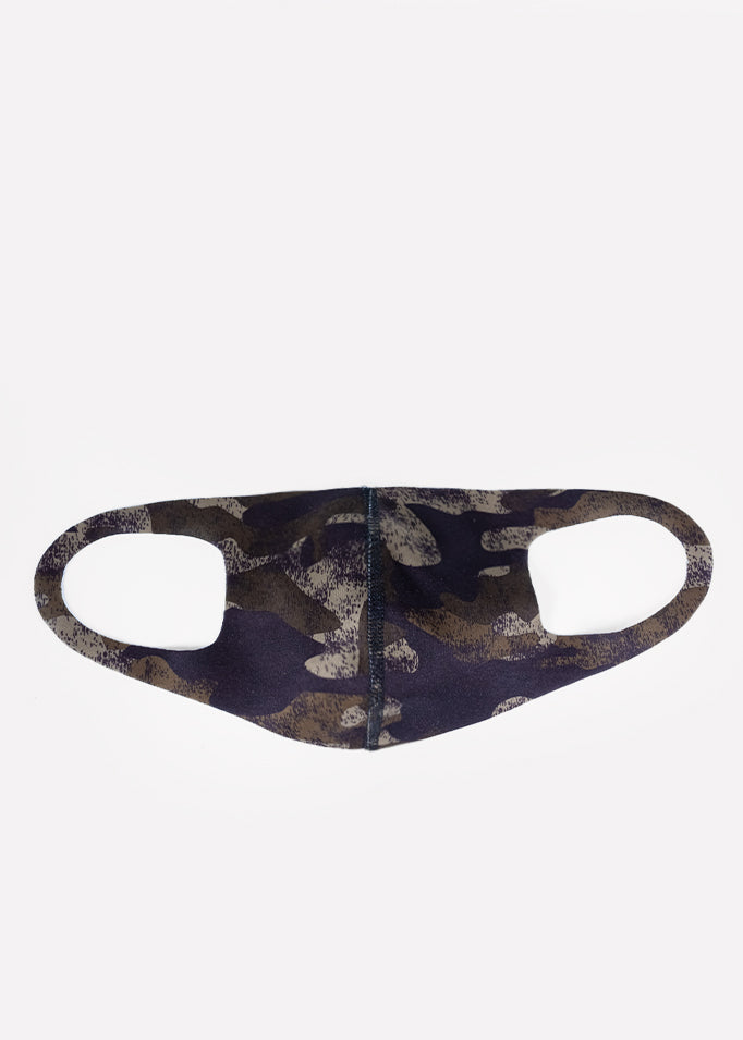 Cubreboca tela camuflaje OLIVO