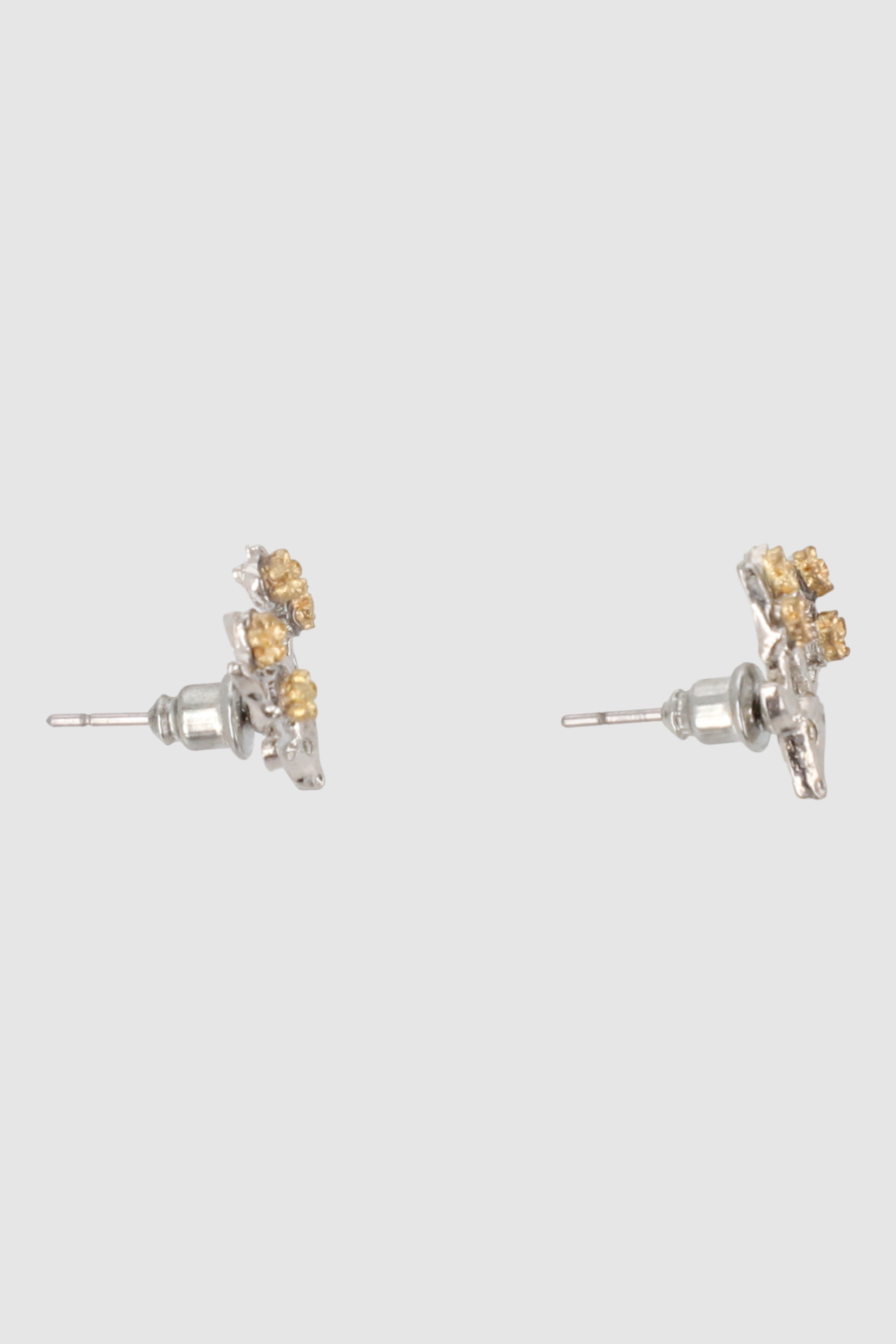 1 Par Aretes Reno PLATA