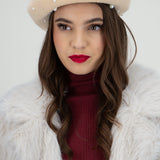 Boina Invierno Perlas