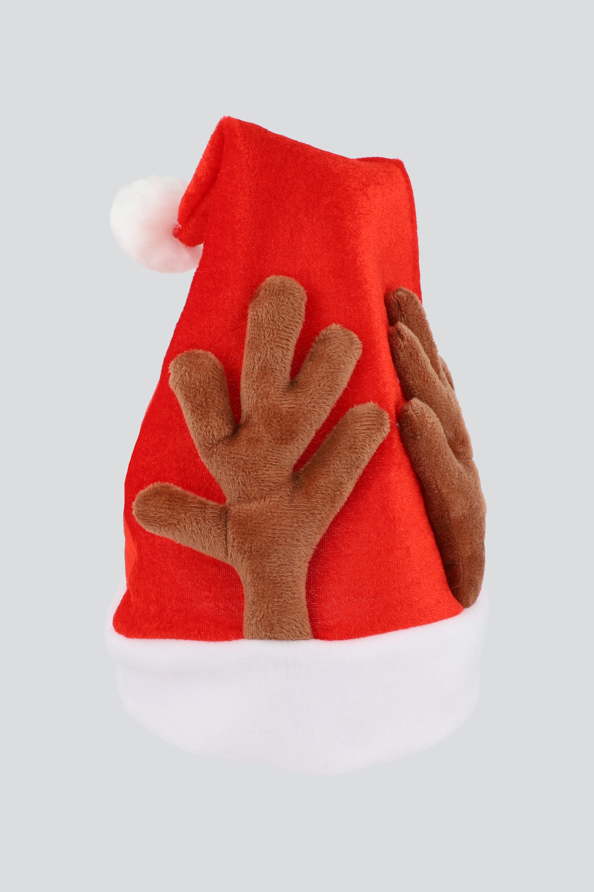Gorro navideño santa reno ROJO