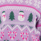 Suéter tejido muñeco nieve