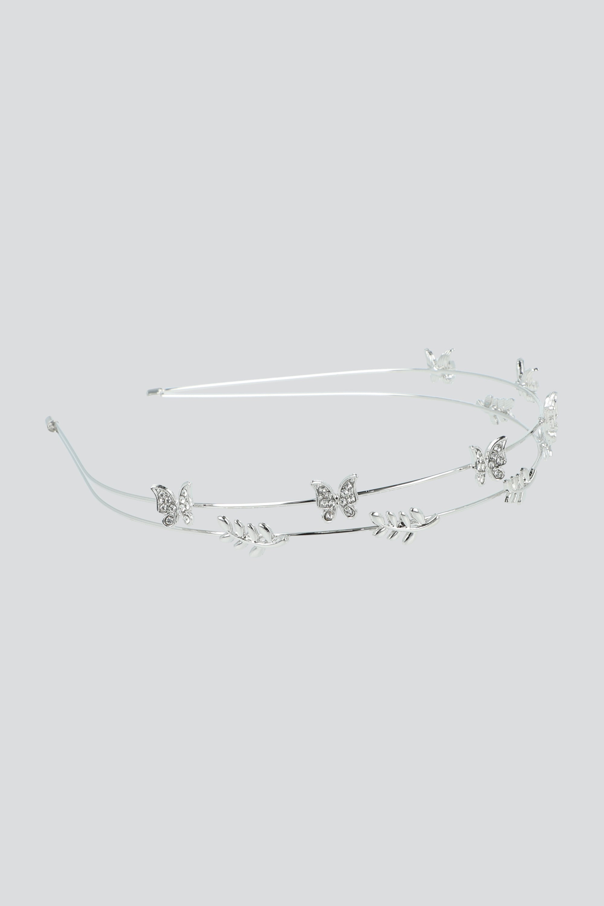 Diadema doble mariposas