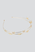Diadema doble mariposas