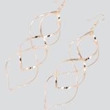 Aretes colgantes twist