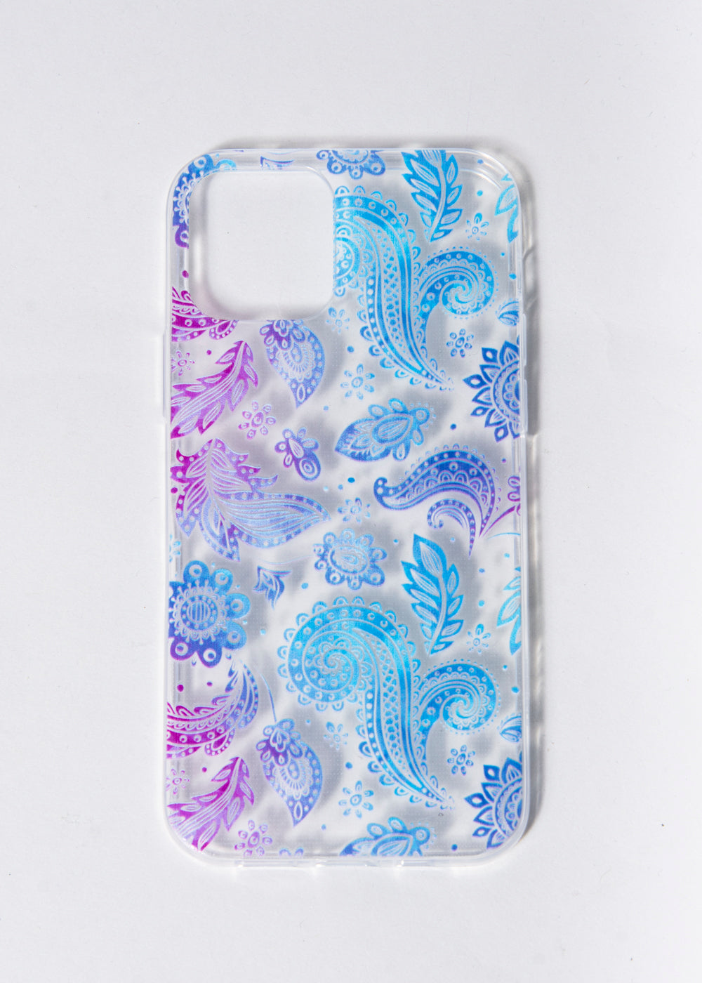 Funda Cel I12 Paisley AZUL