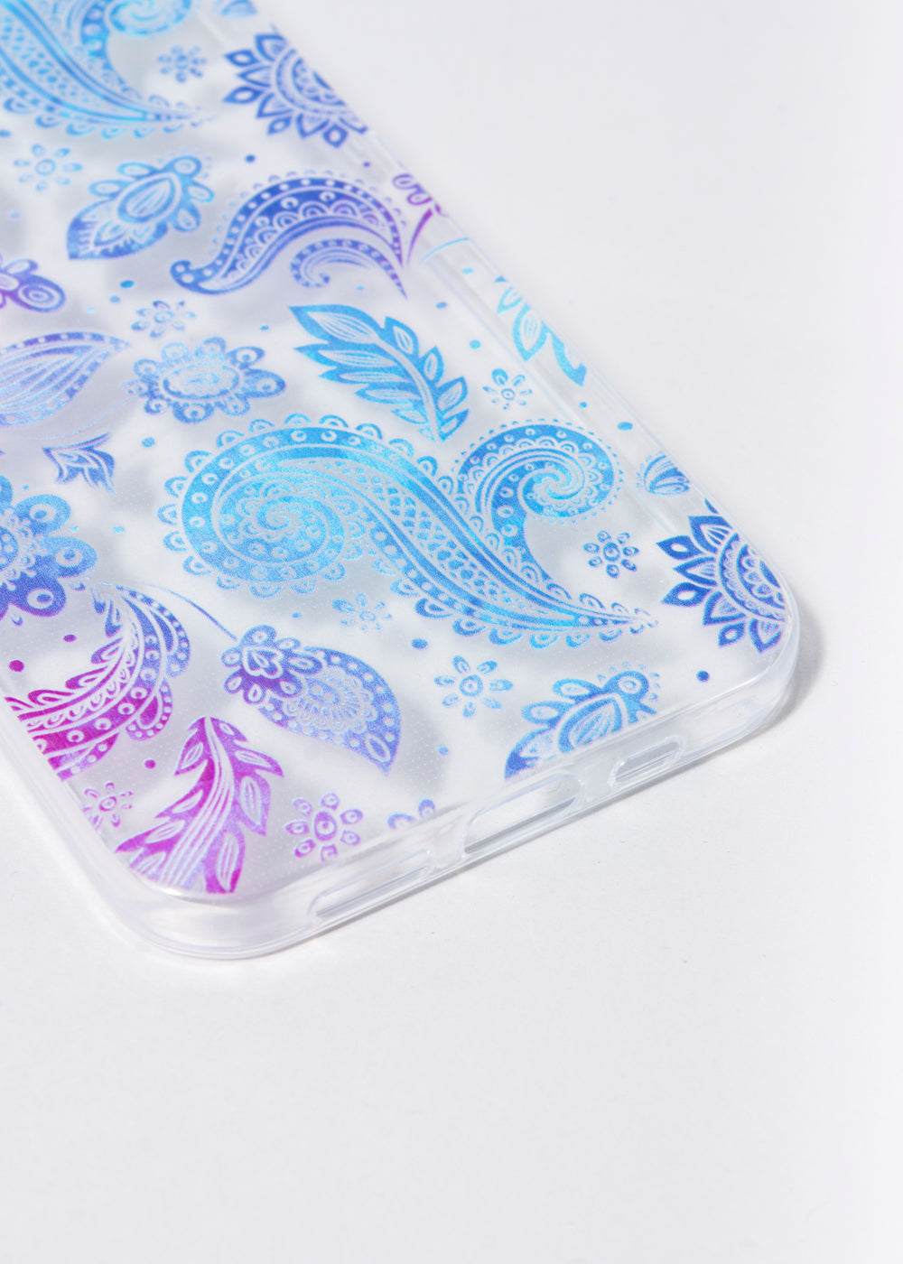 Funda Cel I12 Paisley AZUL