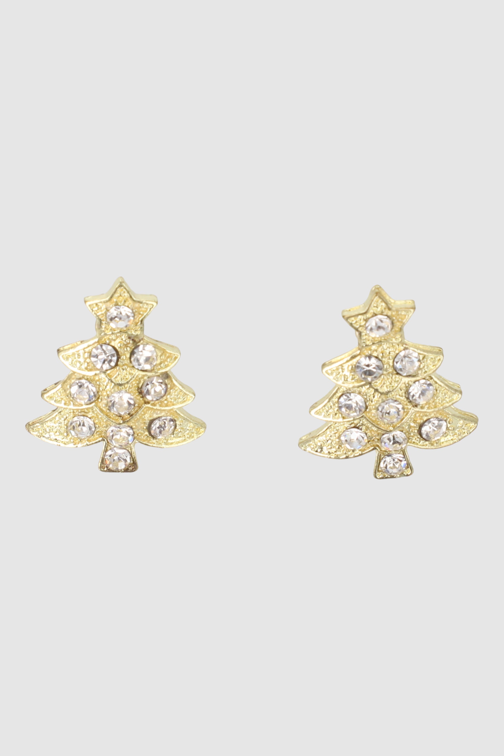 1Pr Aretes Arbol Navidad ORO