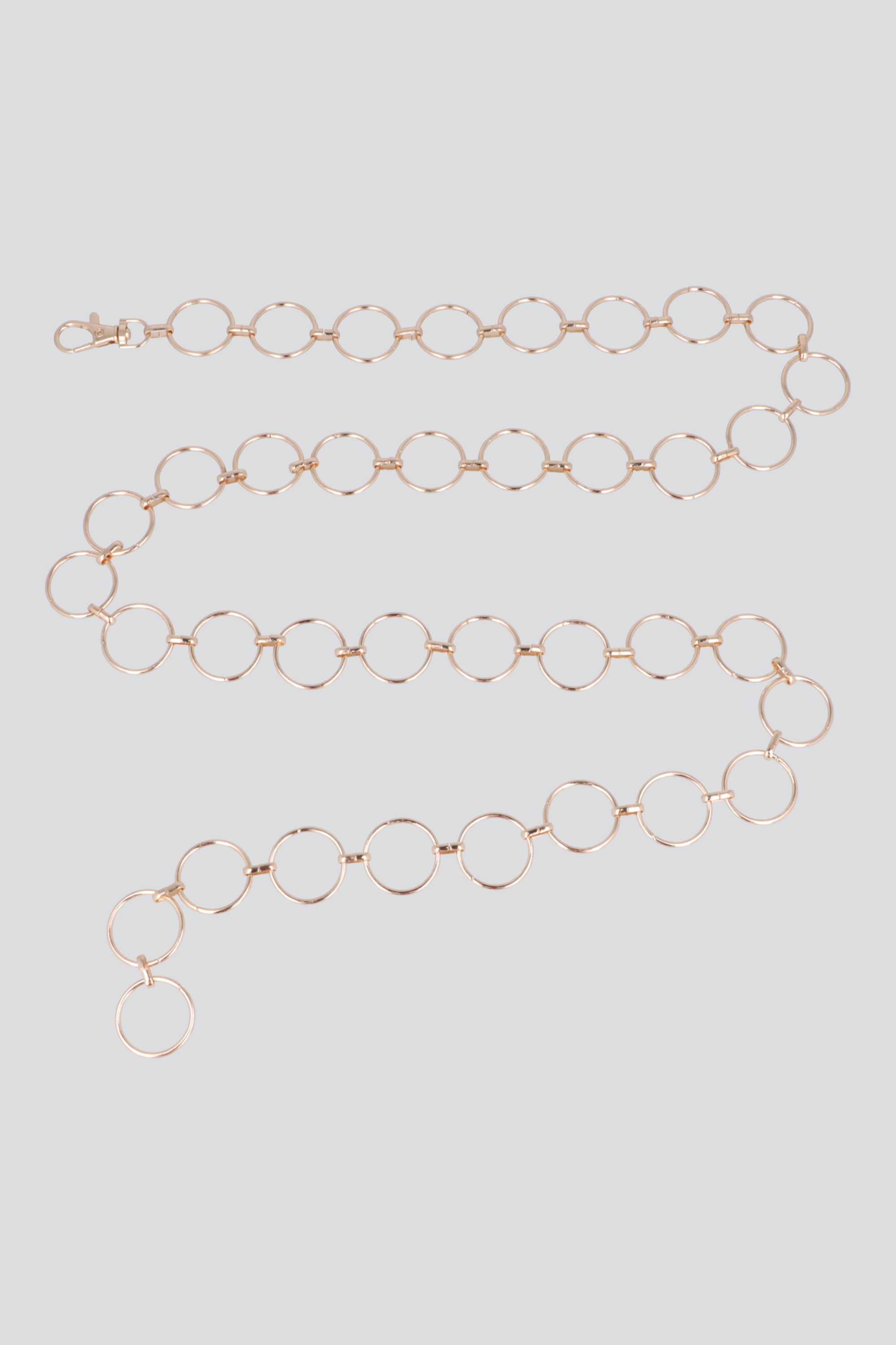 Cinturon cadena aros ORO