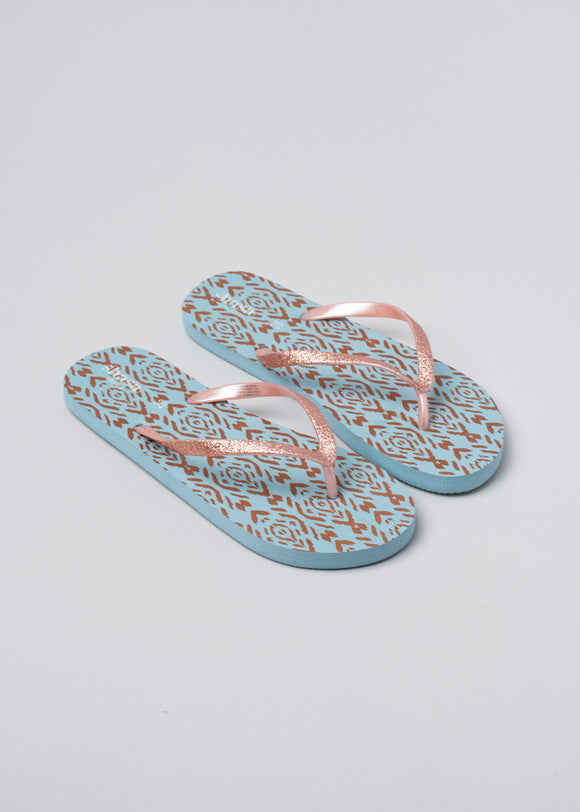 Flip flop rombos tribal