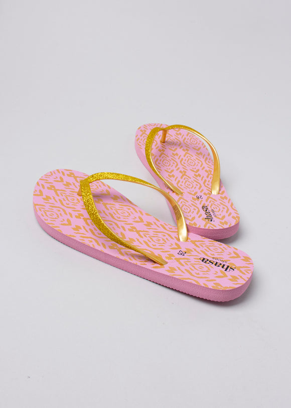 Flip flop rombos tribal