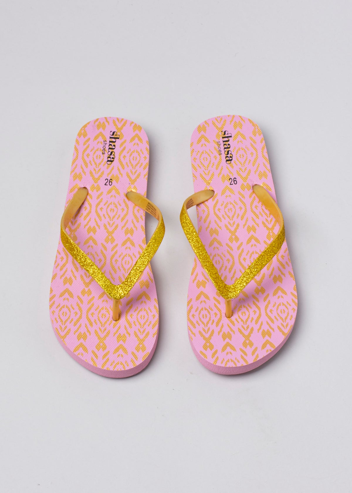 Flip flop rombos tribal ROSA
