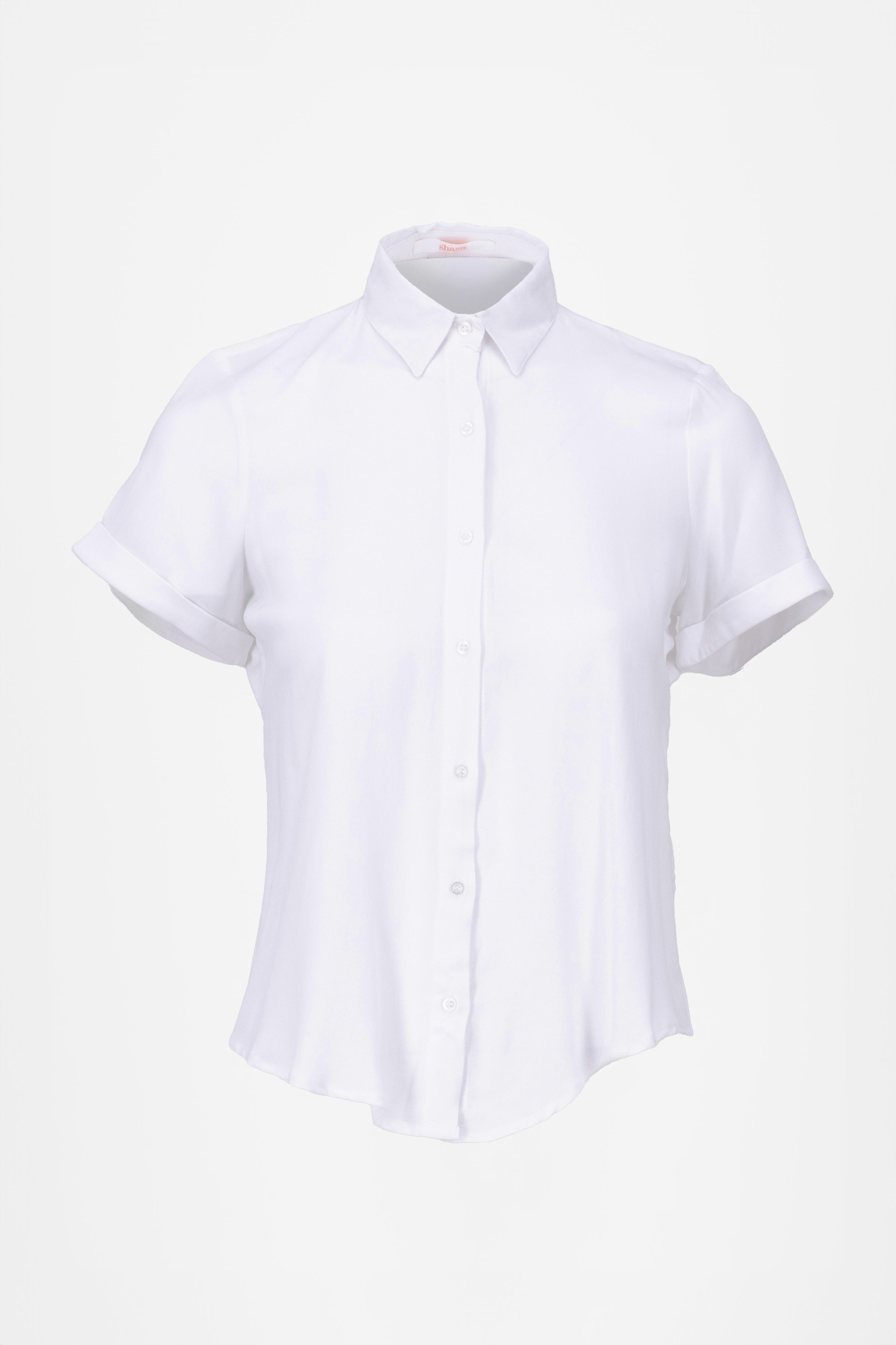 Camisa Manga Corta BLANCO