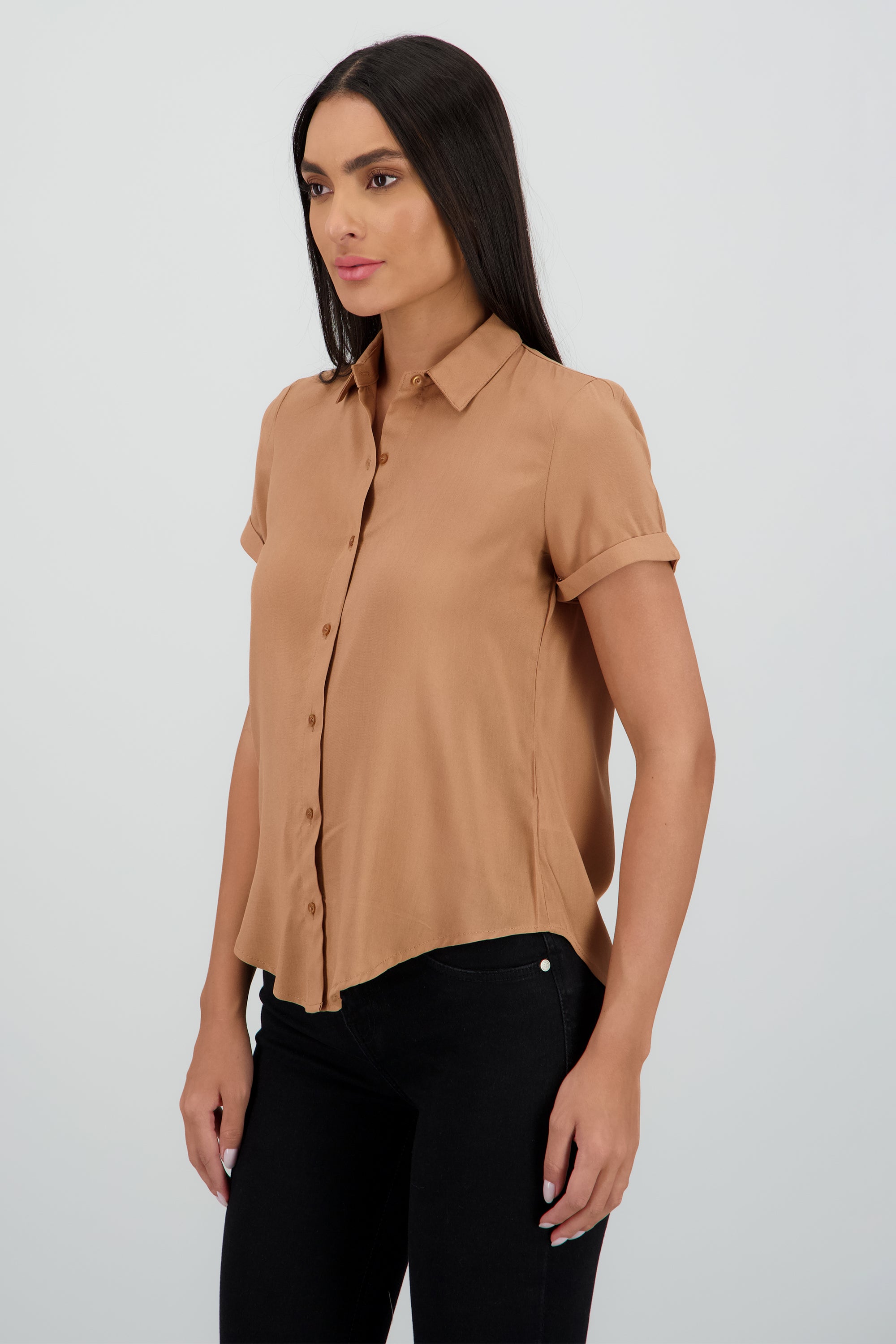 Camisa Manga Corta KHAKI